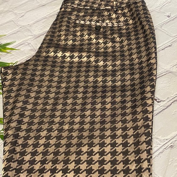 THE LIMITED Cassidy Fit Slacks in Metallic Bronze Brown Ankle Pants - Sz 12 - Picture 4 of 11